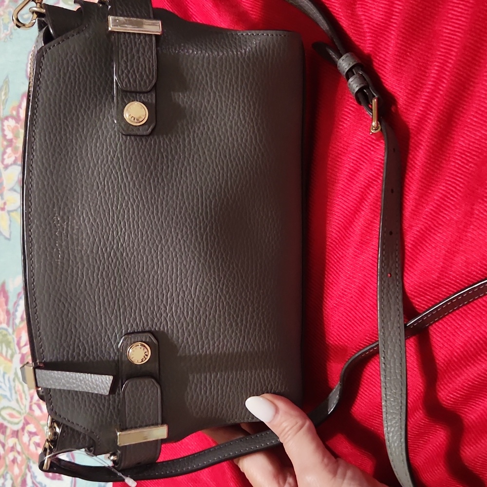 Henri Bendel Gray Crossbody Bag